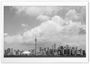 Panoramic View Toronto Skyline Ultra HD Wallpaper for 4K UHD Widescreen desktop, tablet & smartphone