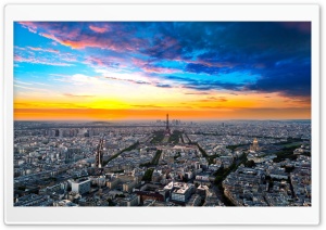 Paris Cityscape Ultra HD Wallpaper for 4K UHD Widescreen desktop, tablet & smartphone