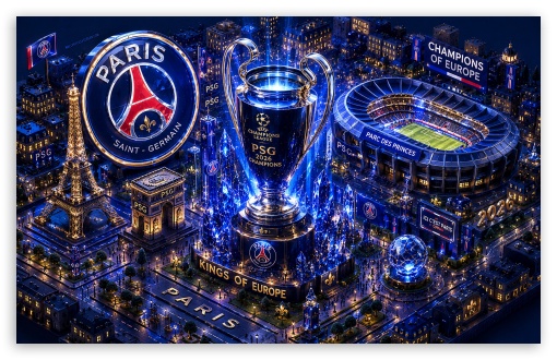 Paris Saint-Germain UltraHD Wallpaper for Widescreen 16:10 ;