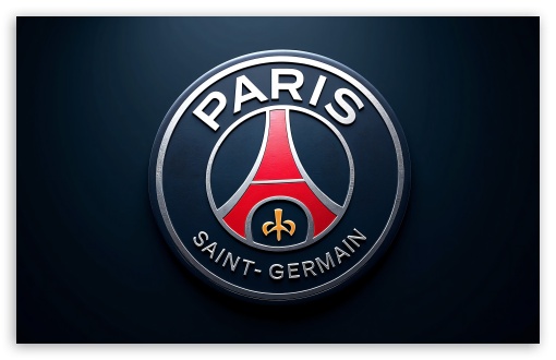Paris Saint-Germain Steel Logo UltraHD Wallpaper for Widescreen 16:10 ;