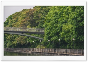 Park Bridge Ultra HD Wallpaper for 4K UHD Widescreen desktop, tablet & smartphone