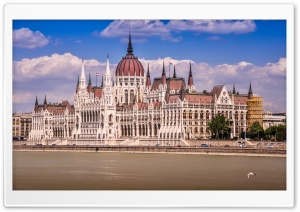 Parliament of Budapest, Hungary Ultra HD Wallpaper for 4K UHD Widescreen desktop, tablet & smartphone