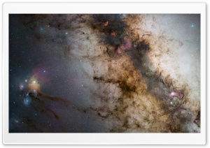 Part Of Milky Way Galaxy Ultra HD Wallpaper for 4K UHD Widescreen desktop, tablet & smartphone