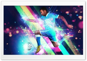 Particle Football Ultra HD Wallpaper for 4K UHD Widescreen desktop, tablet & smartphone
