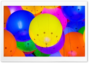 Party Balloons Ultra HD Wallpaper for 4K UHD Widescreen desktop, tablet & smartphone