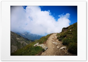 Path to the clouds 4K UHD Wallpaper for Widescreen and UltraWide Desktop, UltraHD TV, Smartphone, Tablet