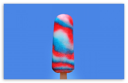 Patriotic Ice Pop UltraHD Wallpaper for UHD 16:9 ; HD 16:9 ; Widescreen 16:10 5:3 ; Fullscreen 4:3 5:4 3:2 ; Tablet 1:1 ; Mobile 3:5 3:4 ;