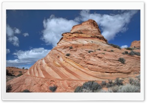 Paw Hole, Coyote Buttes South, Vermilion Cliffs National Monument Ultra HD Wallpaper for 4K UHD Widescreen desktop, tablet & smartphone