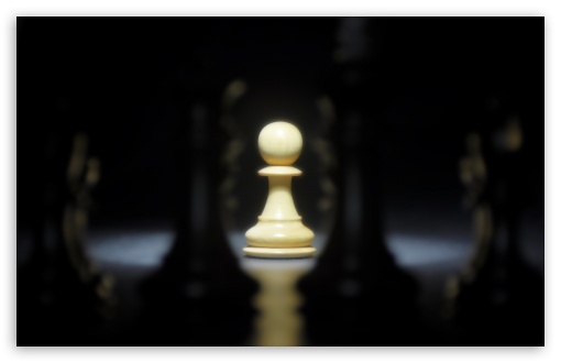 Wallpaper chess, king, mirror, pawn for mobile and desktop