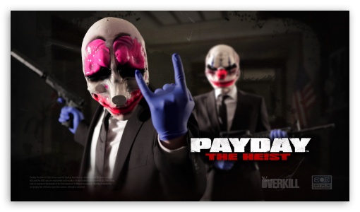 Payday UltraHD Wallpaper for HD 16:9 ;