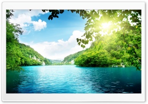 PEACEFUL  LAKE Ultra HD Wallpaper for 4K UHD Widescreen desktop, tablet & smartphone
