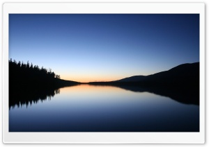 Peaceful Lake At Dusk Ultra HD Wallpaper for 4K UHD Widescreen desktop, tablet & smartphone