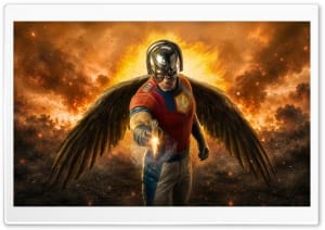 Peacemaker TV Series John Cena Fan Art 4K UHD Wallpaper for Widescreen and UltraWide Desktop, UltraHD TV, Smartphone, Tablet