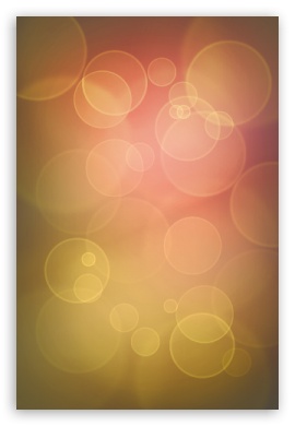 Peach color bokeh Ultra HD Desktop Background Wallpaper for : Tablet :  Smartphone