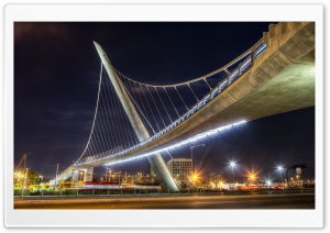 Pedestrian Bridge Ultra HD Wallpaper for 4K UHD Widescreen desktop, tablet & smartphone