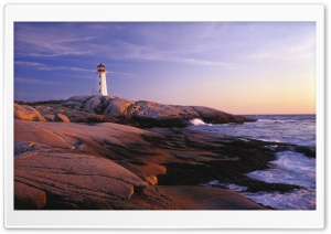 Peggy's Point Lighthouse, Peggy's Cove, Nova Scotia Ultra HD Wallpaper for 4K UHD Widescreen desktop, tablet & smartphone