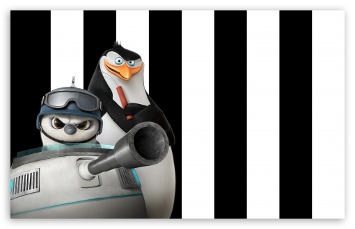 Download Penguins Of Madagascar 4k Cartoon Wallpaper