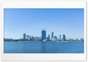 Perth City Panorama Ultra HD Wallpaper for 4K UHD Widescreen desktop, tablet & smartphone
