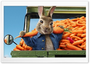 Peter Rabbit 2 The Runaway Movie 4K UHD Wallpaper for Widescreen and UltraWide Desktop, UltraHD TV, Smartphone, Tablet