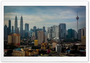 PETRONAS TOWERS - KL, MALAYSIA Ultra HD Wallpaper for 4K UHD Widescreen desktop, tablet & smartphone