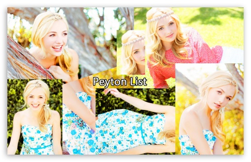 Peyton List UltraHD Wallpaper for Widescreen 16:10 ;