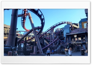 Phantasialand Fly 4K UHD Wallpaper for Widescreen and UltraWide Desktop, UltraHD TV, Smartphone, Tablet