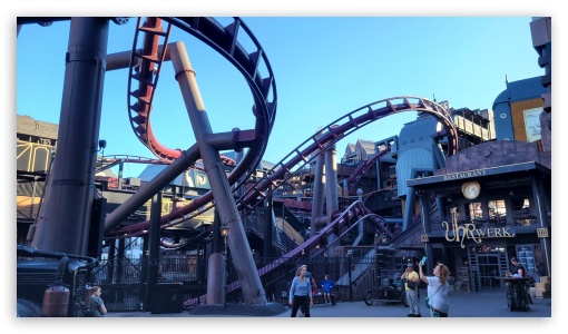 Phantasialand Fly UltraHD Wallpaper for UHD 16:9 ; HD 16:9 ;