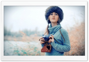 Photographer Girl Ultra HD Wallpaper for 4K UHD Widescreen desktop, tablet & smartphone