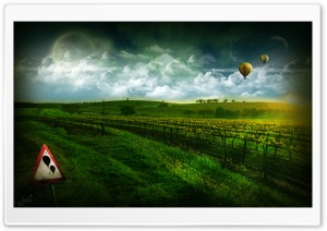 Photoshop Vineyard Ultra HD Wallpaper for 4K UHD Widescreen desktop, tablet & smartphone