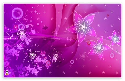 pink art flower Ultra HD Desktop Background Wallpaper for : Widescreen ...