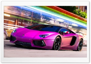 Pink Aventador Ultra HD Wallpaper for 4K UHD Widescreen desktop, tablet & smartphone