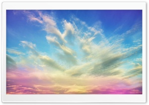 Pink Clouds Ultra HD Wallpaper for 4K UHD Widescreen desktop, tablet & smartphone