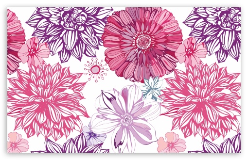 Pink Floral Pattern 4 