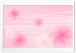 Pink Flowers Background Ultra HD Wallpaper for 4K UHD Widescreen desktop, tablet & smartphone