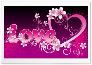 Pink Love Ultra HD Wallpaper for 4K UHD Widescreen desktop, tablet & smartphone