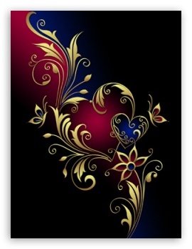 Pink Love Creation UltraHD Wallpaper for Mobile 3:4 ;