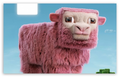 Pink Sheep, Minecraft 2025 Movie UltraHD Wallpaper for UHD 16:9 ; HD 16:9 ; UltraWide 21:9 24:10 ; Widescreen 16:10 5:3 ; Fullscreen 4:3 5:4 3:2 ; Tablet 1:1 ;