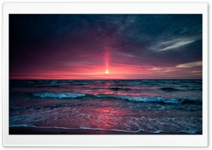 Pinkish Sunset Ultra HD Wallpaper for 4K UHD Widescreen desktop, tablet & smartphone