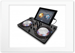 Pioneer MOBILE DJ CONTROLLER DDJ-WEGO 3 Black Edition and iPad Mini  UHD 5K-5000P Extra Wide Plus 4K UHD Wallpaper for Widescreen and UltraWide Desktop, UltraHD TV, Smartphone, Tablet