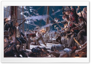 Pirates Attack Ultra HD Wallpaper for 4K UHD Widescreen desktop, tablet & smartphone