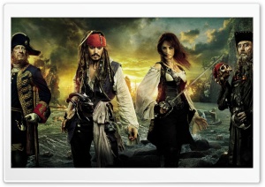Pirates Of The Caribbean On Stranger Tides 2011 Movie Ultra HD Wallpaper for 4K UHD Widescreen desktop, tablet & smartphone