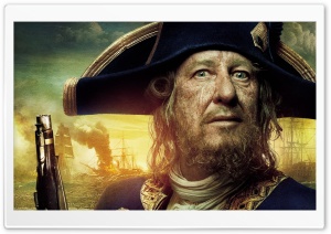 Pirates Of The Caribbean On Stranger Tides - Barbossa Ultra HD Wallpaper for 4K UHD Widescreen desktop, tablet & smartphone
