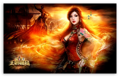 Piratess Fire UltraHD Wallpaper for Widescreen 16:10 ;