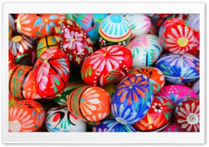 Pisanki Easter Eggs Ultra HD Wallpaper for 4K UHD Widescreen desktop, tablet & smartphone