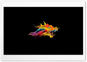 Pixel Dragon Ultra HD Wallpaper for 4K UHD Widescreen desktop, tablet & smartphone