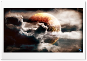 Planet in the Clouds Ultra HD Wallpaper for 4K UHD Widescreen desktop, tablet & smartphone