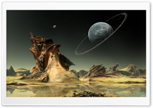 Planet, Landscape, 4K UHD Wallpaper for Widescreen and UltraWide Desktop, UltraHD TV, Smartphone, Tablet