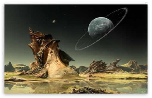 Planet, Landscape, UltraHD Wallpaper for Widescreen 16:10 ;