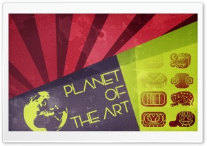 Planet Of The Art Ultra HD Wallpaper for 4K UHD Widescreen desktop, tablet & smartphone