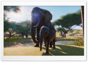 Planet Zoo Video Game Ultra HD Wallpaper for 4K UHD Widescreen desktop, tablet & smartphone
